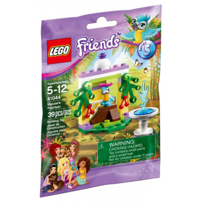 LEGO FRIENDS Serie 5 La fontaine du perroquet 2014